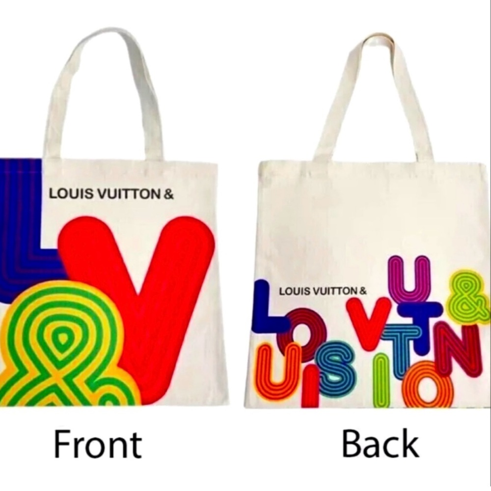 Louis Vuitton & Shenzhen Exhibition Limited Edition Canvas Shopping Tote Bag